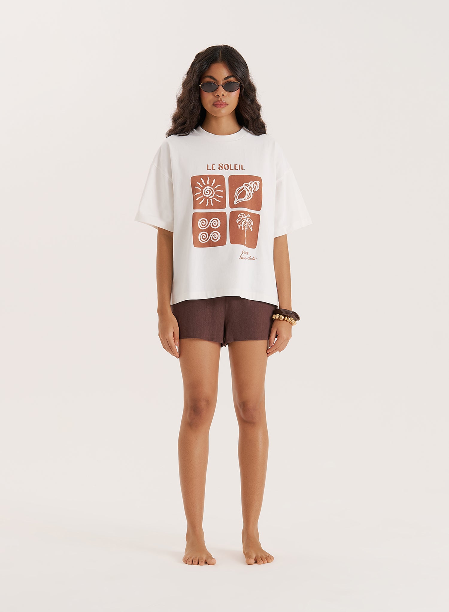 Off White Soleil Graphic T-Shirt